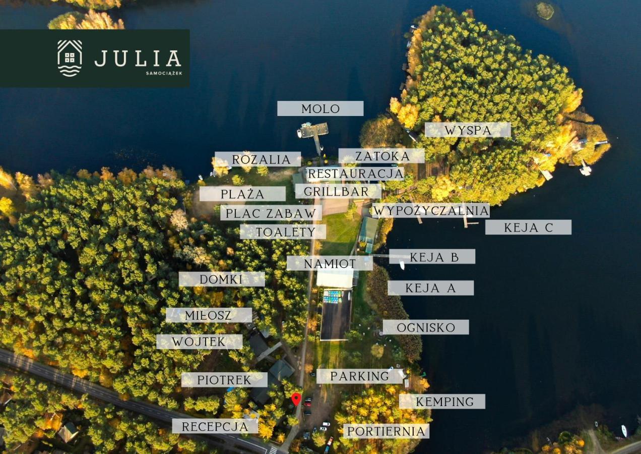 Hotel Osrodek Wypoczynkowy "Julia" W Samociazku Samociążek Exteriér fotografie
